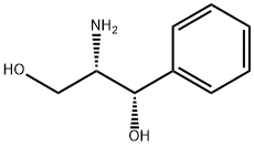 (1S,2S)-(+)-2-氨基-1-苯基-1,3-丙二醇 结构式