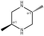 反式-2,5-二甲基哌嗪 结构式
