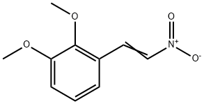 1,2-二甲氧基-3-(2-硝基乙烯基)苯 结构式