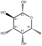 (2R,3R,4S,5S,6R)-6-methyloxane-2,3,4,5-tetrol 结构式