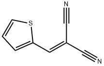 (2-噻吩亚甲基)甲烷-1,1-二甲腈 结构式