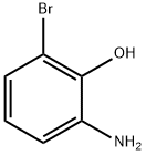 2-氨基-6-溴苯酚 结构式