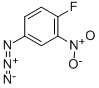4-叠氮基-1-氟-2-硝基苯 结构式