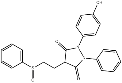 4-hydroxysulfinpyrazone 结构式