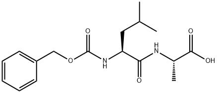 Z-LEU-ALA-OH 结构式