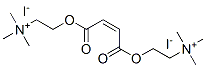 trimethyl-[2-[(Z)-3-(2-trimethylammonioethoxycarbonyl)prop-2-enoyl]oxy ethyl]azanium diiodide 结构式