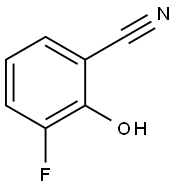 2-羟基-3-氟苯腈 结构式