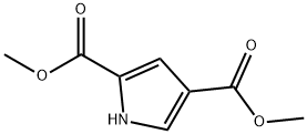 吡咯-2,4-二羧酸二甲酯 结构式