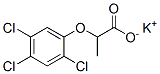 potassium 2-(2,4,5-trichlorophenoxy)propionate 结构式