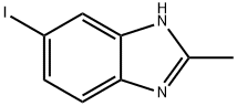 6-碘-2-甲基-1H-苯并咪唑 结构式