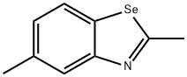 2,5-二甲基苯并硒唑 结构式
