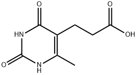 3-(6-METHYL-2,4-DIOXO-1,2,3,4-TETRAHYDROPYRIMIDIN-5-YL)PROPANOIC ACID 结构式