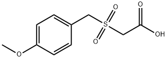 4-METHOXYBENZYL-SULFONYLACETIC ACID 结构式