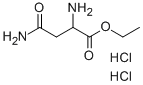 ETHYL 2,4-DIAMINO-4-OXOBUTANOATE DIHYDROCHLORIDE 结构式