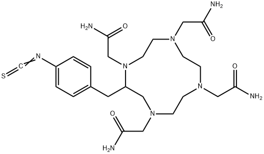 p-NCS-Bn-TCMC 结构式