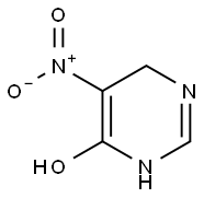 4-Pyrimidinol,1,6-dihydro-5-nitro- 结构式