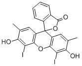 DIIODODIMETHYLFLUORESCEIN 结构式