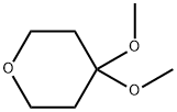 4,4-二甲氧基四氢-4H-吡喃 结构式