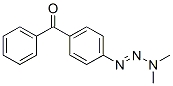 1-(4-Benzoylphenyl)-3,3-dimethyltriazene 结构式