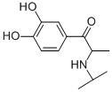 3',4'-Dihydroxy-α-(isopropylamino)propiophenone 结构式