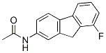N-(8-Fluoro-9H-fluoren-2-yl)acetamide 结构式