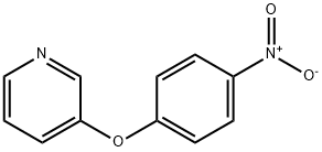 3-(4-硝基苯氧基)吡啶 结构式