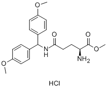 H-GLN(DOD)-OME HCL 结构式