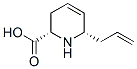 2-Pyridinecarboxylicacid,1,2,3,6-tetrahydro-6-(2-propenyl)-,(2S,6S)-(9CI) 结构式