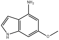 4-氨基-6甲氧基吲哚 结构式