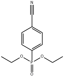 4-氰苯基二乙基亚磷酸 结构式