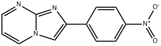 2-(4-硝苯基)-咪唑并[1,2-A]嘧啶 结构式