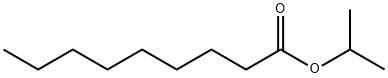 ISOPROPYL PELARGONATE 结构式