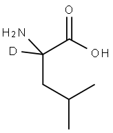 DL-LEUCINE-2-D1 结构式