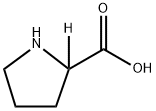 DL-脯氨酸-2-D1 结构式