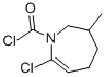 1H-Azepine-1-carbonyl chloride, 7-chloro-2,3,4,5-tetrahydro-3-methyl- (8CI) 结构式