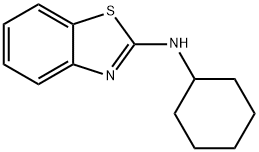 N-环己基-1,3-苯噻唑-2-胺 结构式