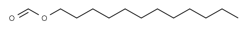 十二烷基甲酸酯 结构式