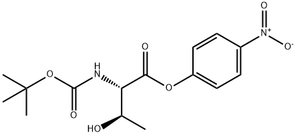 4-硝基苯基(叔丁氧基羰基)-L-苏糖酸盐 结构式