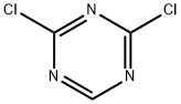 2,4-二氯-1,3,5-三嗪 结构式