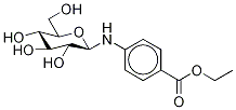 苯佐卡因-N-BETA-D-葡萄糖甙 结构式