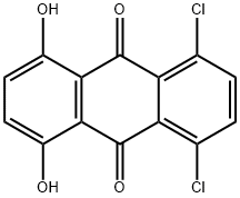 5,8-二氯-1,4-二羟基蒽醌 结构式