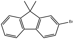 9,9-二甲基-2-溴芴 结构式