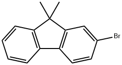 2-溴-9,9-二甲基芴 结构式