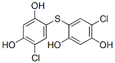 4,4'-Thiobis[6-chlororesorcinol] 结构式