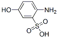 2-Amino-5-hydroxybenzenesulfonic acid 结构式