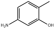 2-甲基-5-氨基苯酚 结构式