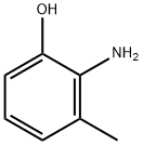 2-氨基-3-甲基苯酚 结构式