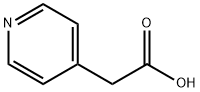 4-吡啶乙酸 结构式