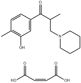 3-Hydroxy Tolperisone Maleate 结构式