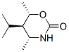 2H-1,3-Oxazin-2-one,tetrahydro-4,6-dimethyl-5-(1-methylethyl)-,(4R,5R,6S)-(9CI) 结构式